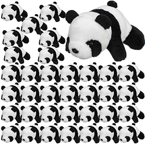 Sotiff 36 Stück Panda Stofftier Panda Plüschtier Spielzeug 10,2 cm Mini Stofftiere kleine weiche Stoffpanda Geschenke, Dschungel Safari Party Favors, Klassenzimmerpreise, Strumpffüller für Jungen und von Sotiff