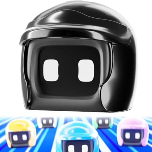 Poki Car Robot, Poki Driving Buddy, Poki Robot, Poki Interactive Robot, 2024 Your New Driving Buddy, Driving Interactive Robot, Packed with 50+ Animations and Sensors (Black) von Soumiey