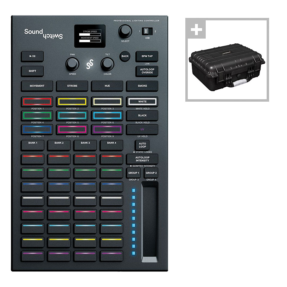 SoundSwitch Control One + Case Lichtmischpult von SoundSwitch