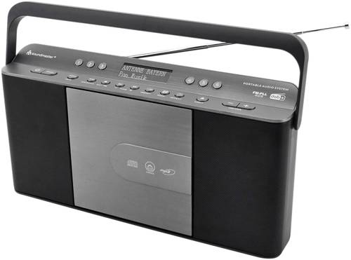 Soundmaster RCD1870SW CD-Radio DAB+, UKW AUX, CD, DAB+, MP3, UKW Grau, Schwarz von Soundmaster