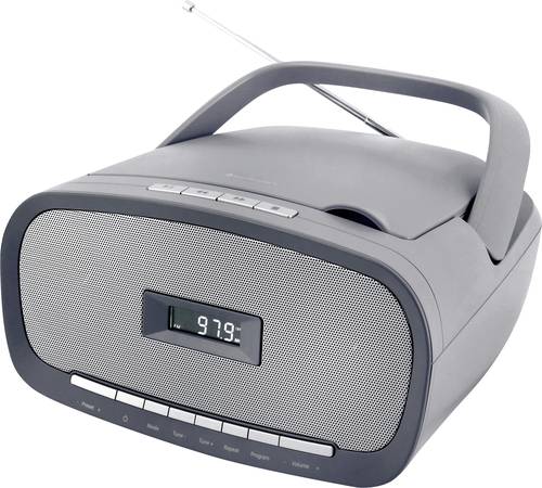 Soundmaster SCD1900 CD-Radio UKW AUX, CD, USB Grau von Soundmaster