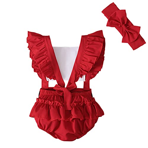 Baby Weihnachtsoutfit Weihnachten Kleid - Junge Mädchen Prinzessin Outfit Weihnachtskleid Baby Christmas Outfit Langarm Weihnachtskostüm Weiche Weihnachtskleidung Weihnachts Outfit von Soupliebe