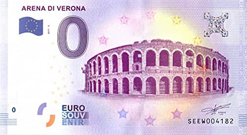 0 Euro Schein Arena di Verona · Italien · Souvenir o Null € Souvenirschein von Souvenir Porz