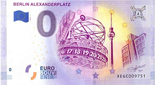 0 Euro Schein Berlin · Alexanderplatz · Deutschland · Souvenir o Null € Souvenirschein · von Souvenir Porz