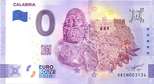 0 Euro Schein Calabria · Italien · Souvenir o Null € Souvenirschein von Souvenir Porz