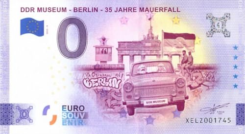 0 Euro Schein DDR Museum IX · 35 Jahre Mauerfall · Deutschland · Souvenir o Null € Souvenirschein von Souvenir Porz