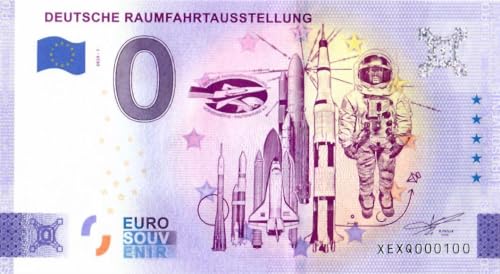 0 Euro Schein Deutsche Raumfahrtausstellung · Deutschland · Souvenir o Null € Souvenirschein von Souvenir Porz