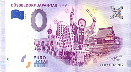 0 Euro Schein Düsseldorf Japan-Tag · 日本デー · Deutschland · Souvenir o Null € Souvenirschein von Souvenir Porz