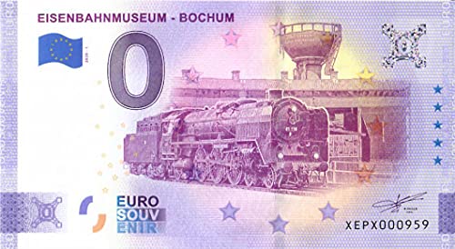 0 Euro Schein Eisenbahnmuseum Bochum I · Deutschland · Souvenir o Null € Souvenirschein von Souvenir Porz