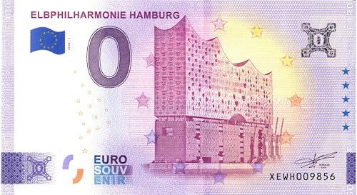 0 Euro Schein Elbphilharmonie Hamburg · Deutschland · Souvenir o Null € Souvenirschein von Souvenir Porz