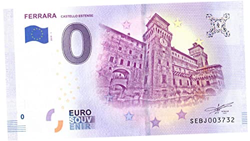 0 Euro Schein Ferrara · Castello Estense · Italien · Souvenir o Null € Souvenirschein von Souvenir Porz