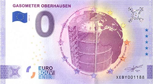 0 Euro Schein Gasometer Oberhausen · Deutschland · Souvenir o Null € Souvenirschein von Souvenir Porz