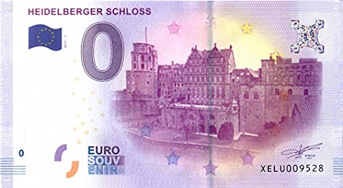 0 Euro Schein Heidelberger Schloss · Heidelberg · Deutschland · Souvenir o Null € Souvenirschein von Souvenir Porz