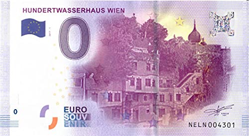 0 Euro Schein Hundertwasserhaus Wien · Österreich · Souvenir o Null € Souvenirschein von Souvenir Porz