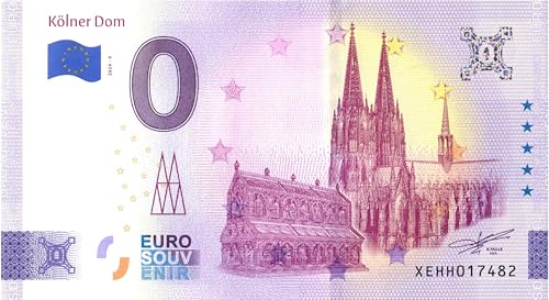 0 Euro Schein Kölner Dom IX · Dreikönigenschrein · Deutschland · Souvenir o Null € Souvenirschein · von Souvenir Porz