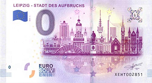 0 Euro Schein Leipzig · Stadt des Aufbruchs · Deutschland · Souvenir o Null € Souvenirschein von Souvenir Porz