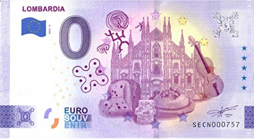 0 Euro Schein Lombardia · Italien · Souvenir o Null € Souvenirschein von Souvenir Porz