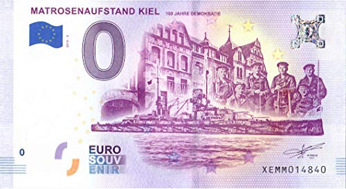 0 Euro Schein Matrosenaufstand Kiel · Deutschland · Souvenir o Null € Souvenirschein von Souvenir Porz