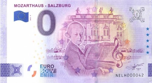 0 Euro Schein Mozarthaus Salzburg IV · Österreich · Souvenir o Null € Souvenirschein von Souvenir Porz