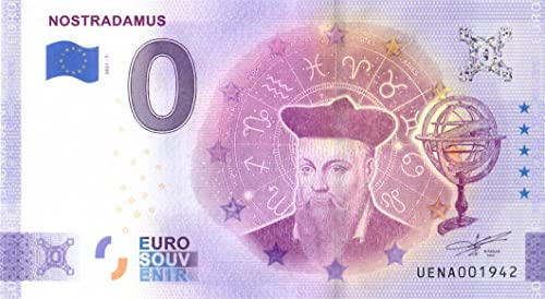 0 Euro Schein Nostradamus · Frankreich · Souvenir o Null € Souvenirschein von Souvenir Porz