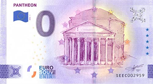 0 Euro Schein Pantheon · Rom · Italien · Souvenir o Null € Souvenirschein von Souvenir Porz