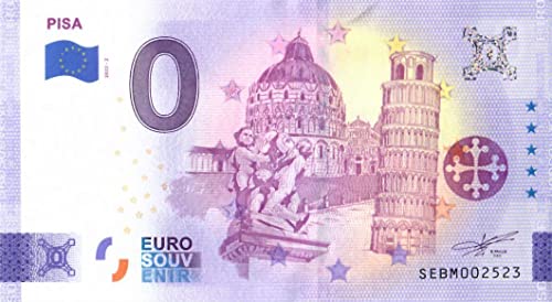 0 Euro Schein Pisa · Italien · Souvenir o Null € Souvenirschein · von Souvenir Porz