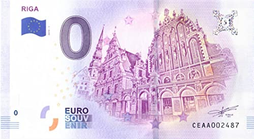 0 Euro Schein Riga · Lettland · Souvenir o Null € Souvenirschein von Souvenir Porz