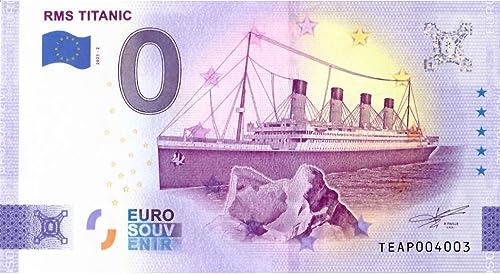 0 Euro Schein Titanic II · Irland 2023 · Souvenir o Null € Souvenirschein von Souvenir Porz