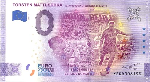 0 Euro Schein Torsten Mattuschka XERR 2021-1 Anniversary · Deutschland · Souvenir o Null € Souvenirschein - von Souvenir Porz