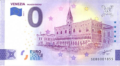 0 Euro Schein Venezia · Palazzo Ducale II · Venedig · Italien · Souvenir o Null € Souvenirschein · von Souvenir Porz