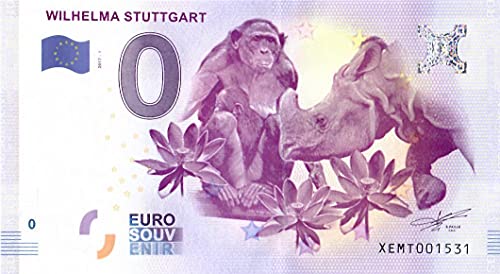 0 Euro Schein Wilhelma Stuttgart I · Zoo · Deutschland · Souvenir o Null € Souvenirschein von Souvenir Porz