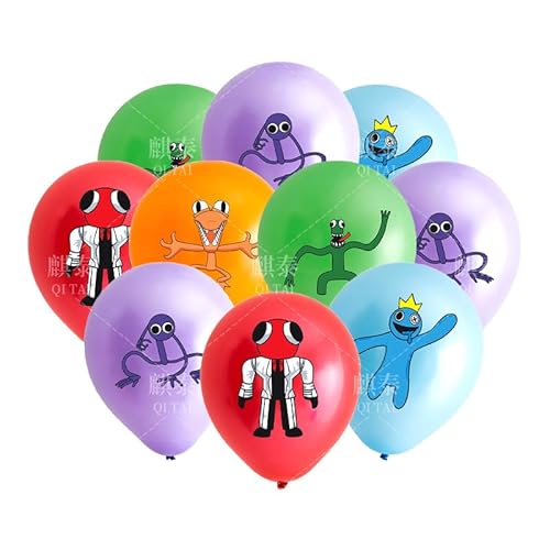 20 Pcs Rainbow Friends Balloons Rainbow Friends Birthday Party Decorations for Kid's Birthday Party von Sovanna