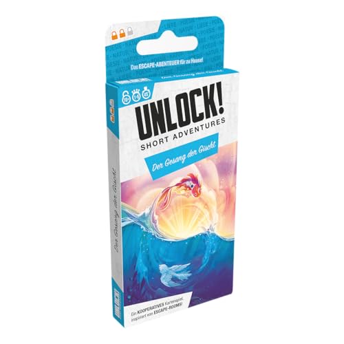 SPACE Cowboys, Unlock! Short Adventures: Der Gesang der Gischt, Familienspiel, 1-6 Spieler, ab 10+ Jahren, 40 Minuten, Deutsch SPACE Cowboys, Unlock! Short Adventures: Der Gesang der Gischt, Familienspiel, 1-6 Spieler, ab 10+ Jahren, 40 Minuten, Deutsch von Space Cowboys