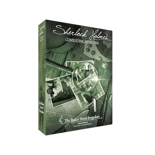 Sherlock Holmes Consulting Detective - Baker Street Irregulars Board Game - Captivating Mystery Game for Kids and Adults, Ages 14+, 1-8 Players, 90 Minute Playtime, Made by Space Cowboys von Space Cowboys