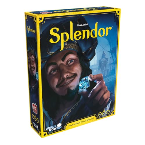 Space Cowboys, UNbox Now, Splendor, Grundspiel, Familienspiel, Nominiert zum Spiel des Jahres 2014, 2-4 Spieler, Ab 10+ Jahren, 30 Minuten, Deutsch von Space Cowboys