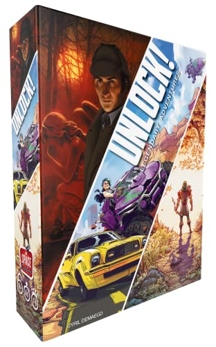 Space Cowboys Freischalten 9 legendäre Abenteuer, Kartenspiel, ab 10 Jahren, 1–6 Spieler, 60 Minuten Spieldauer, Mehrfarbig ASMSCUNLOCK09EN Space Cowboys Freischalten 9 legendäre Abenteuer, Kartenspiel, ab 10 Jahren, 1–6 Spieler, 60 Minuten Spieldauer, Mehrfarbig ASMSCUNLOCK09EN von Space Cowboys