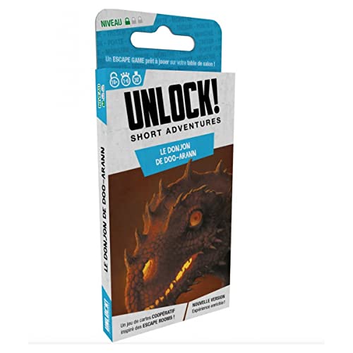 Asmodee Unlock Short Adventures – Der Dungeon von Doo Arann SCUNLSH04FR von Space Cowboys