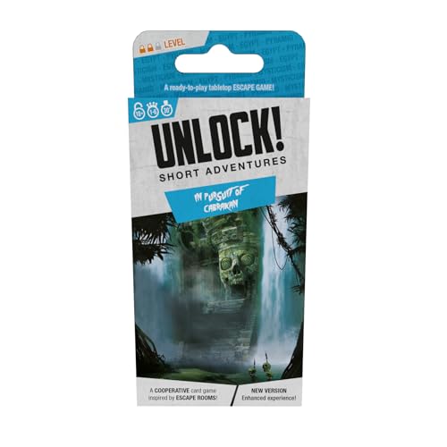 UNLOCK! Short Adventures 2: The Awakening of The Mummy - Immersive Escape Room Kartenspiel für Kinder und Erwachsene, ab 10 Jahren, 1-6 Spieler, 30 Minuten Spielzeit, hergestellt von Space Cowboys von Space Cowboys