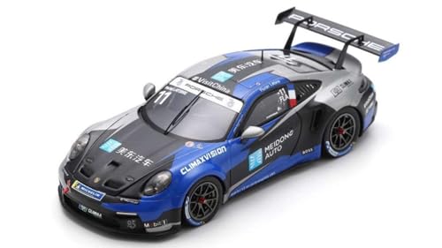 MODELLINO IN SCALA Spark Model KOMPATIBEL CON Porsche 911 GT3 Cup N.11 Carrera Asien Champion 2023 F.Latorre 1:43 Modell Maßstab SA273 241217 von Spark Model