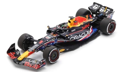 MODELLINO IN SCALA Spark Model KOMPATIBEL CON RED BULL RB19 N.1 WINN.USA GP 2023 M.VERSTAPPEN 1:18 MODELL SCALE 18S955 241217 von Spark Model