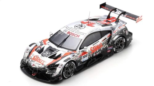 MODELLINO SCALA KOMPATIBEL CON Stanley NSX-GT N.100 GT500 Super GT 2022 N.Yamamoto-T.Makino 1:43 Spark Model SGT035 von Spark Model