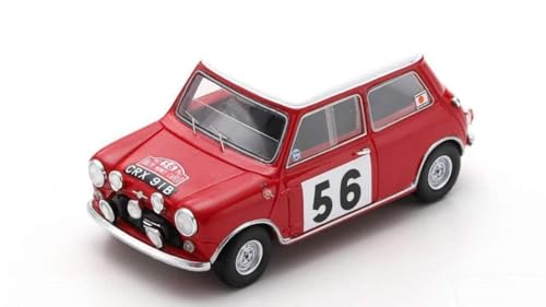 Modell Scala Spark Model kompatibel mit Con BMC Cooper, S, N.56, Monte Carlo 1965, P.HOPKIRK-H.LIDDON 1:43, Modell S1195 241217 von Spark Model