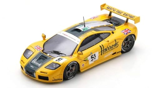 Modell Scala kompatibel mit CON MC Laren F1 GTR N.51 3rd 24 H LE Mans 1995 Wallace-D.Bell-J.Bell 1:43 Spark Modell S6675 von Spark