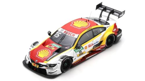 Modell in Maßstab, kompatibel mit BMW M4 N.15 DTM HOCKENHEIM 2018 AUGUSTO FARFUS 1:43 SPARK MODEL SG633 von Spark Model