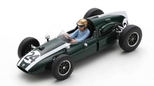 Modell in Maßstab, kompatibel mit Cooper T51 Jack Brabham 1959 N.24 Winner Monaco GP World Champion 1:43 Spark Modell S8039 von Spark Model