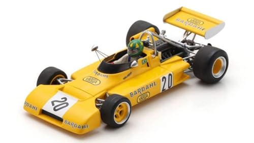 Modell in Scala Spark Model kompatibel mit Con Brabham BT38 N.20 4. Hockenhim GP 1972 Wilson Fittipaldi 1:43 Modell Maßstab S7436 241217 von Spark Model