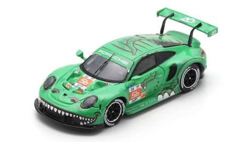 Modell in Scala Spark Model kompatibel mit Con Porsche 911 RSR-19 N.56 24 HLM 2023 HYETT-CAIROLI-Jeannette 1:87 Modell Maßstab 87S165 241217 von Spark