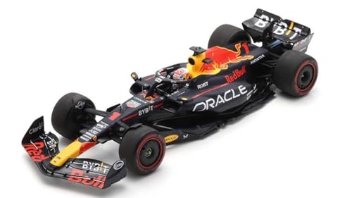 Modell in Scala Spark Model kompatibel mit Con Red Bull N.1 Gewinner Spanisch GP 2023 40. Karriere Win Max Verstappen 1:18 Modell 18S905 241217 von Spark Model