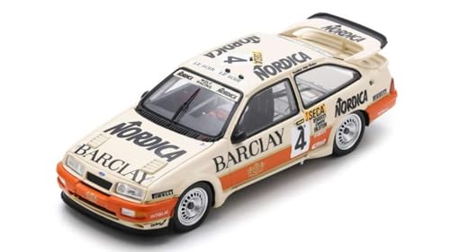 Modell in Scala Spark Model kompatibel mit Ford Sierra, RS, COSW.N.4 24h SPA-FRANCORCH.1987 Rouse-TASSIN-Percy 1:43 Modell Maßstab SB235 241217 von Spark