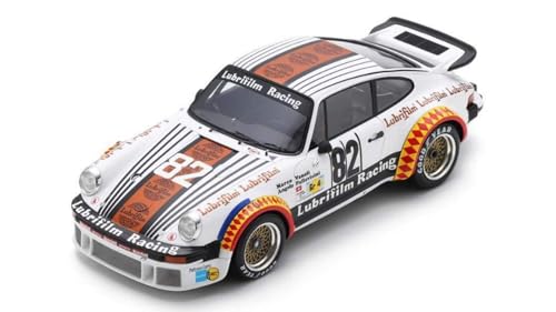 Modell in Scala Spark Model kompatibel mit Porsche 934 N.82 4. 24 HLM 1979 Muller-PALLAVICINI-Vanoli 1:18 Modell Maßstab 18S865 241217 von Spark Model